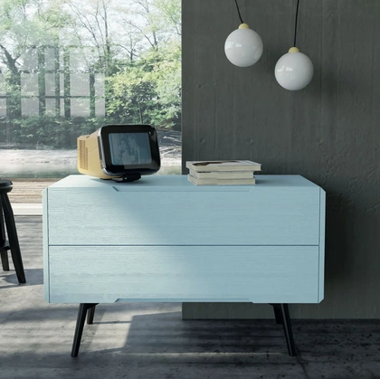 Comò Dolcevita in legno laccato di Fratelli Mirandola