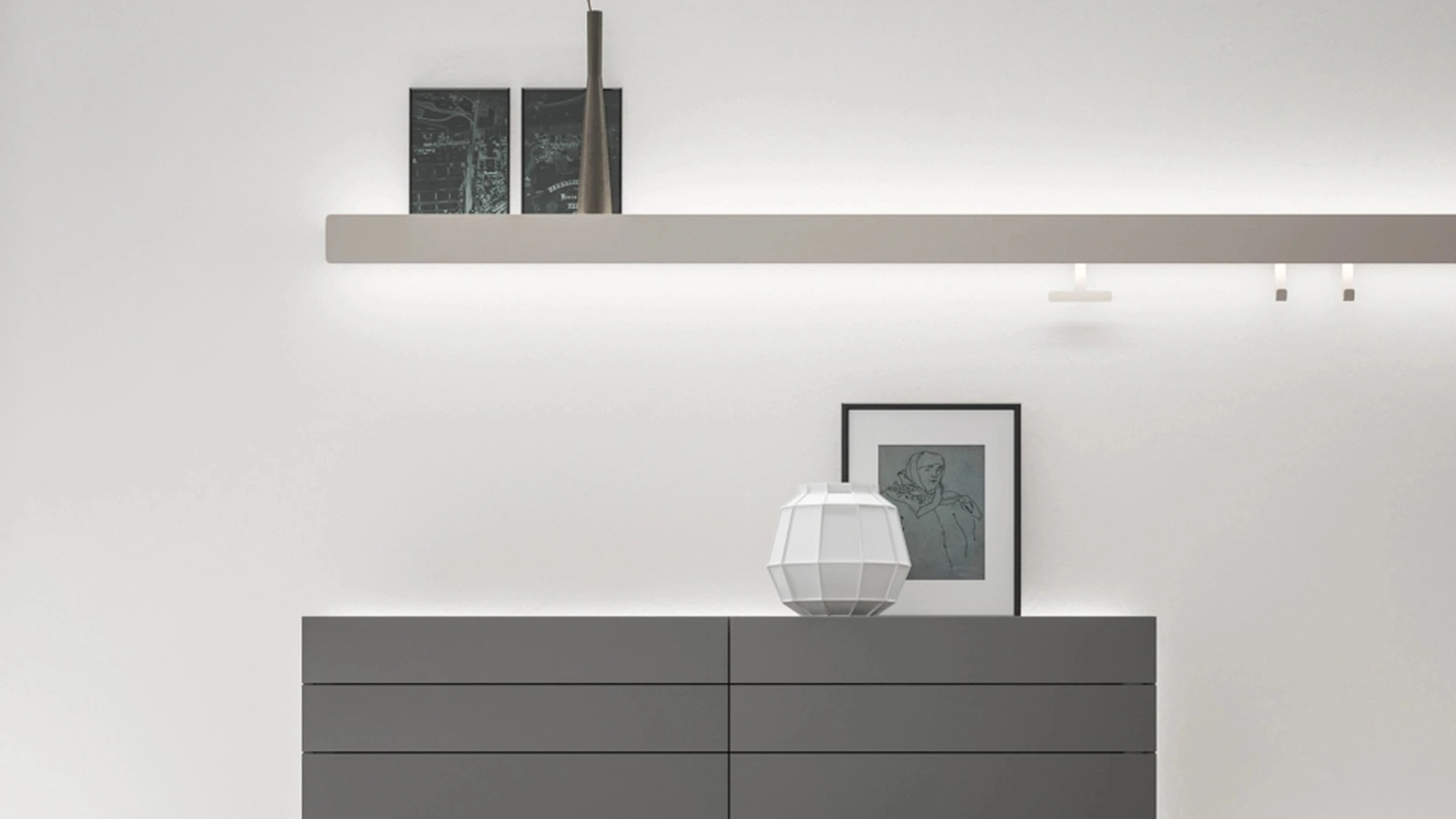 Comò sospeso Filnox di Caccaro