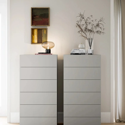 Cassettiera Free in laccato opaco di Dielle Modus