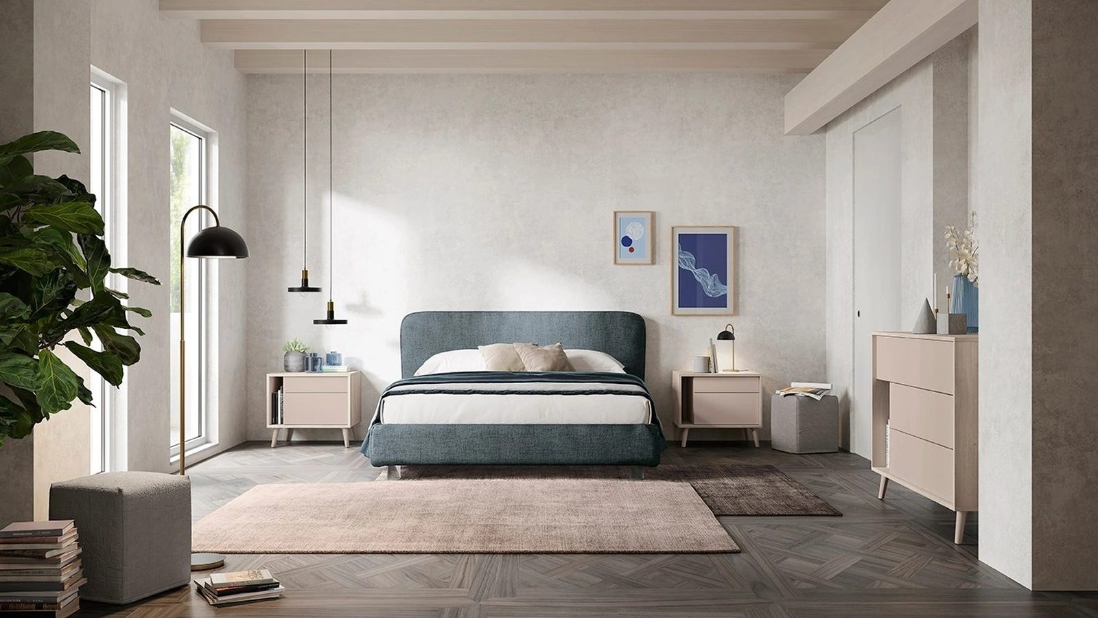 Gruppo Golf Gape con piedini di Colombini Casa