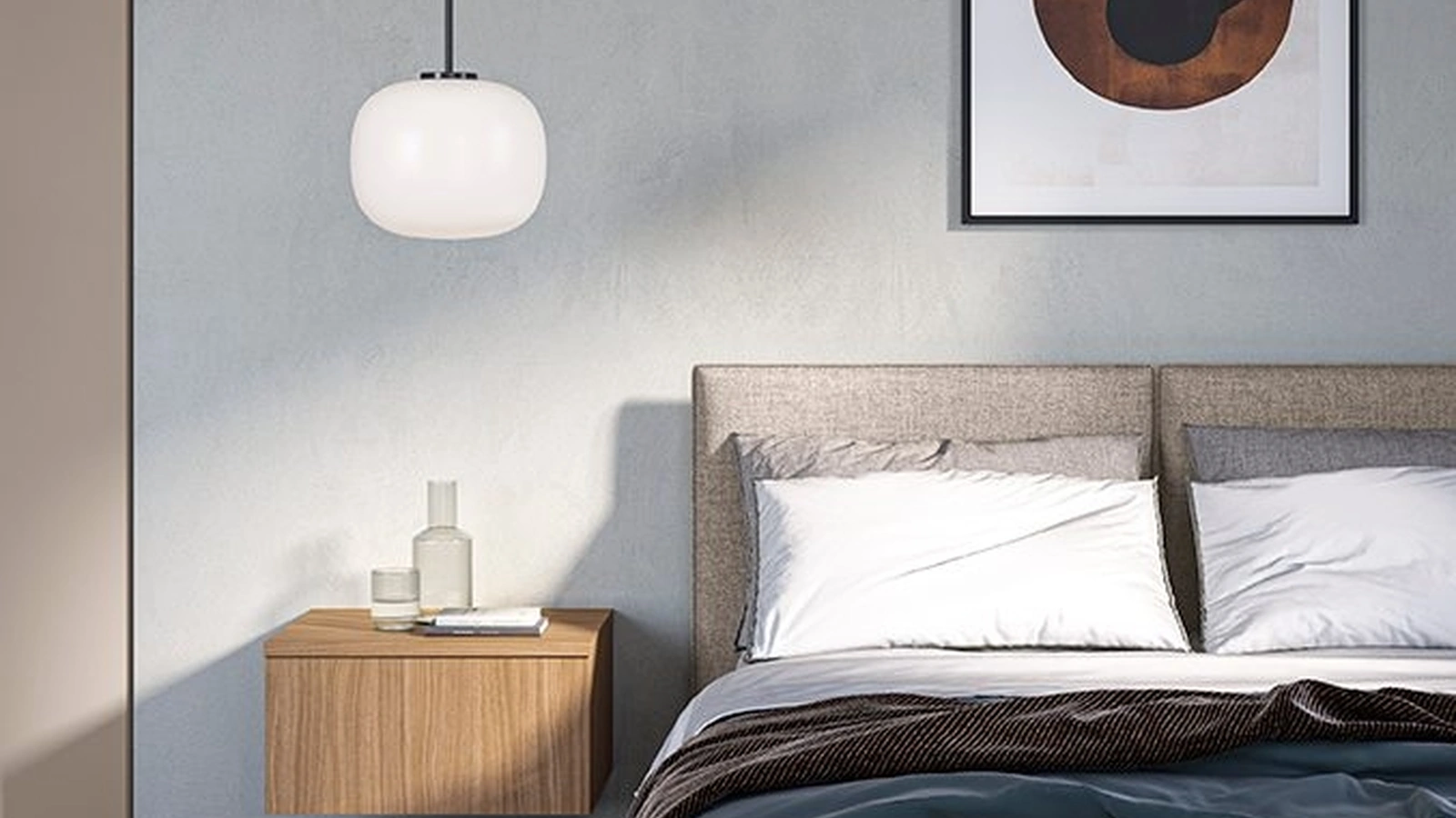 Comodino sospeso Golf Quadro di Colombini Casa