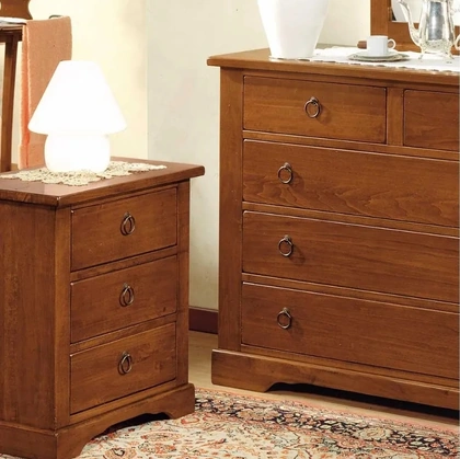 Gruppo notte Classica 544 e 543 in legno di Fratelli Mirandola