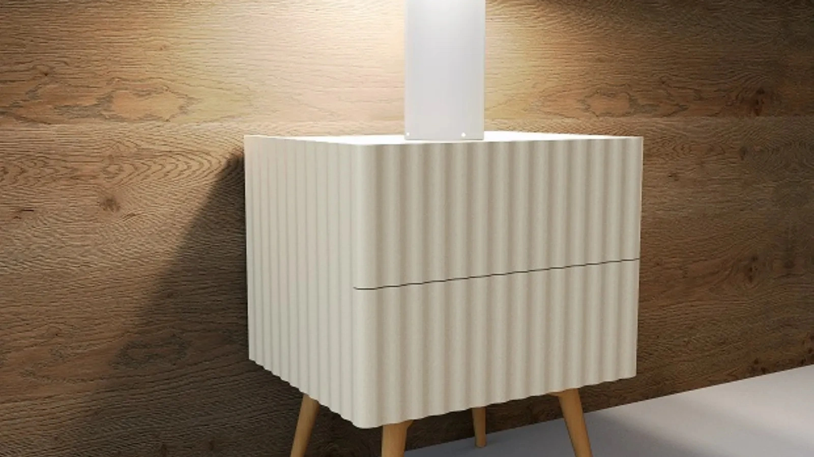 Comodino Wave di Fratelli Mirandola