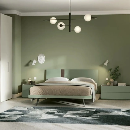 Letto Afrodite con testiera di Dielle Modus