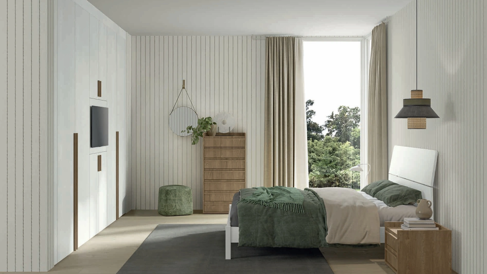 Letto Volo Bent di Colombini Casa