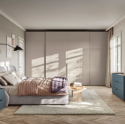 Letto con testiera Golf Snug di Colombini Casa