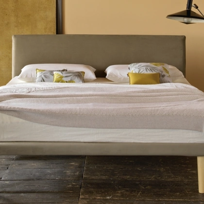 Letto con testiera Simplicity Project C03 di Dorsal