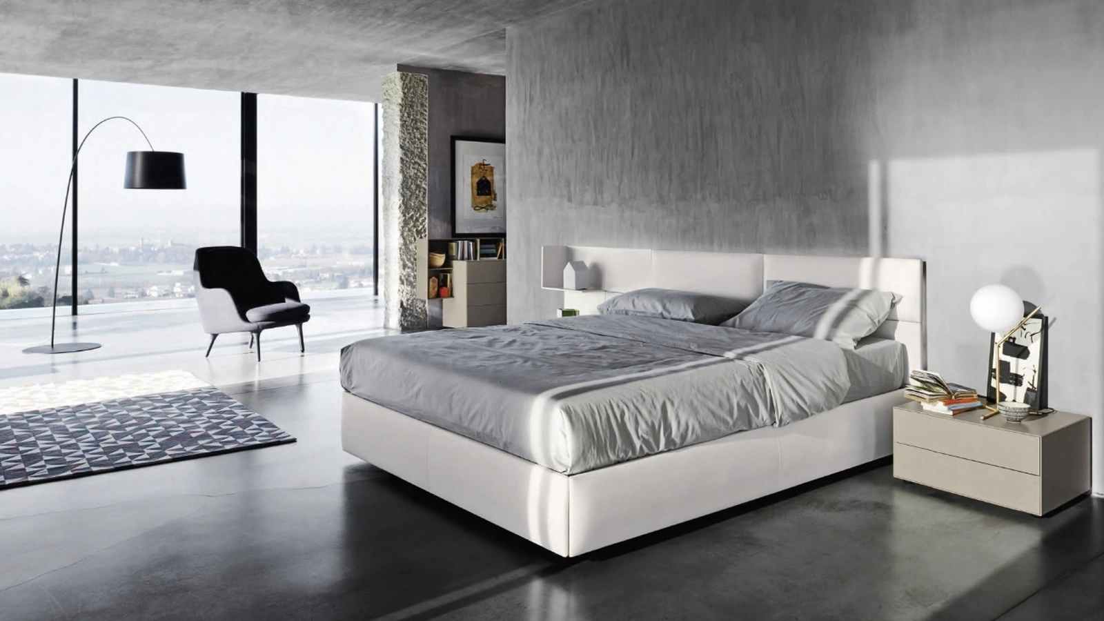 Letto Ecletto Imbottito di Sangiacomo