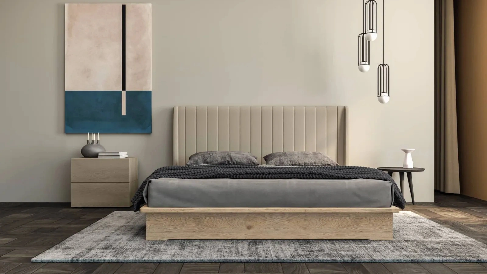 Letto Essential Imbottito di Fratelli Mirandola