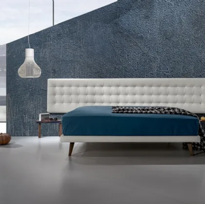 Letto in vellutino Twist Lersa 290 di Excò