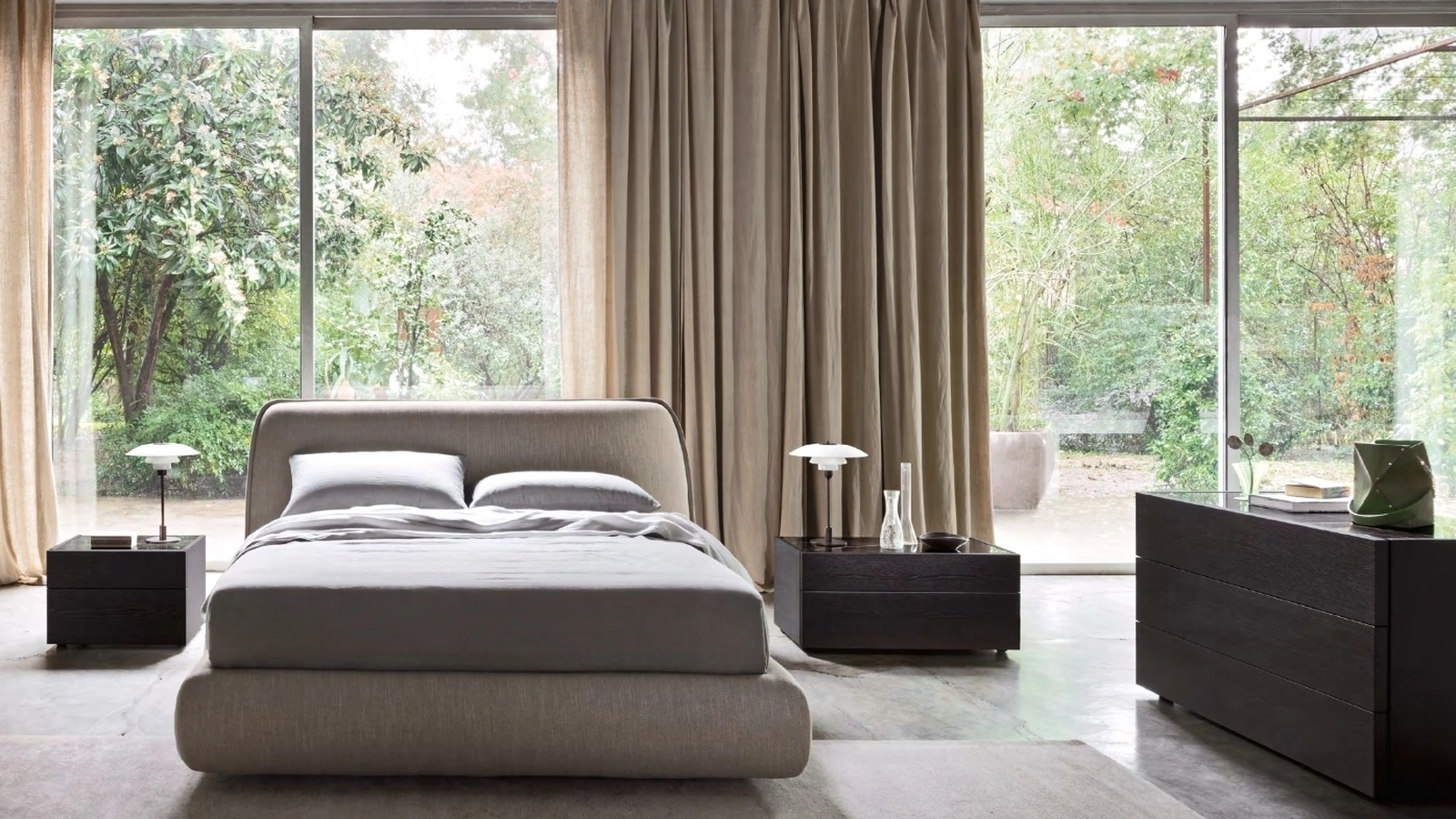 Letto Peplo con Contenitore di Sangiacomo