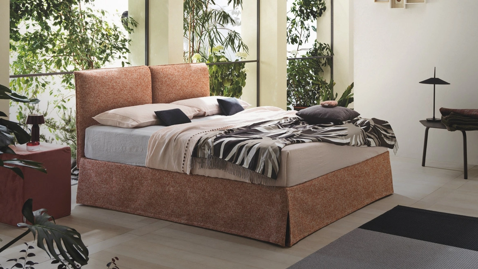 Letto matrimoniale Simplicity Project C70 di Dorsal