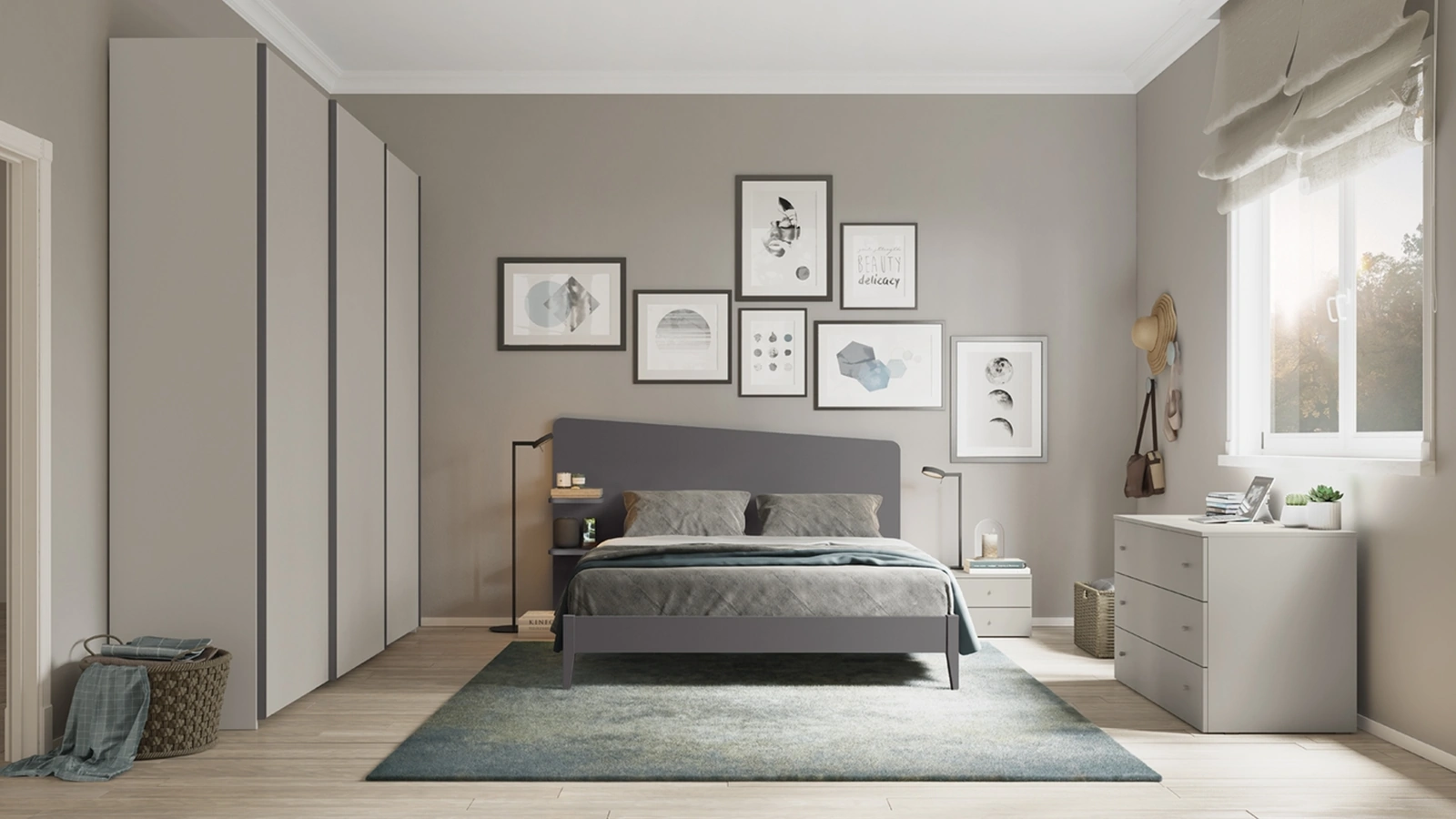 Letto Volo Edge Plus di Colombini Casa