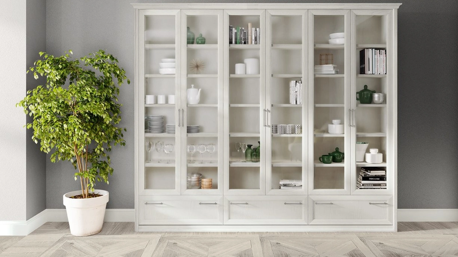 Libreria Arcadia L020 di Colombini Casa