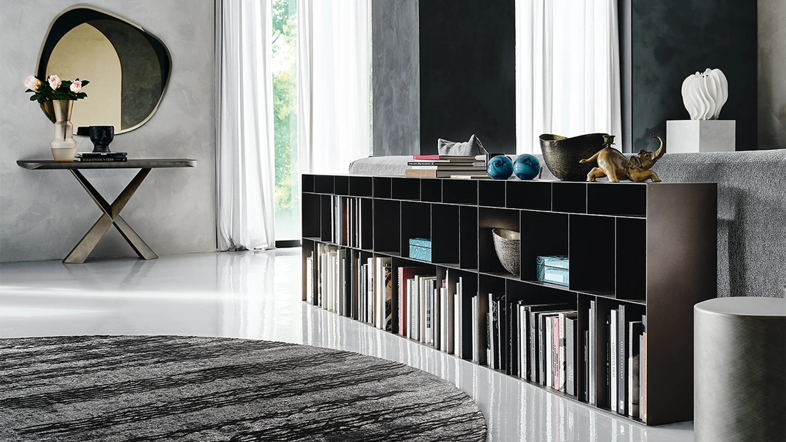 Libreria componibile Latitude di Cattelan Italia