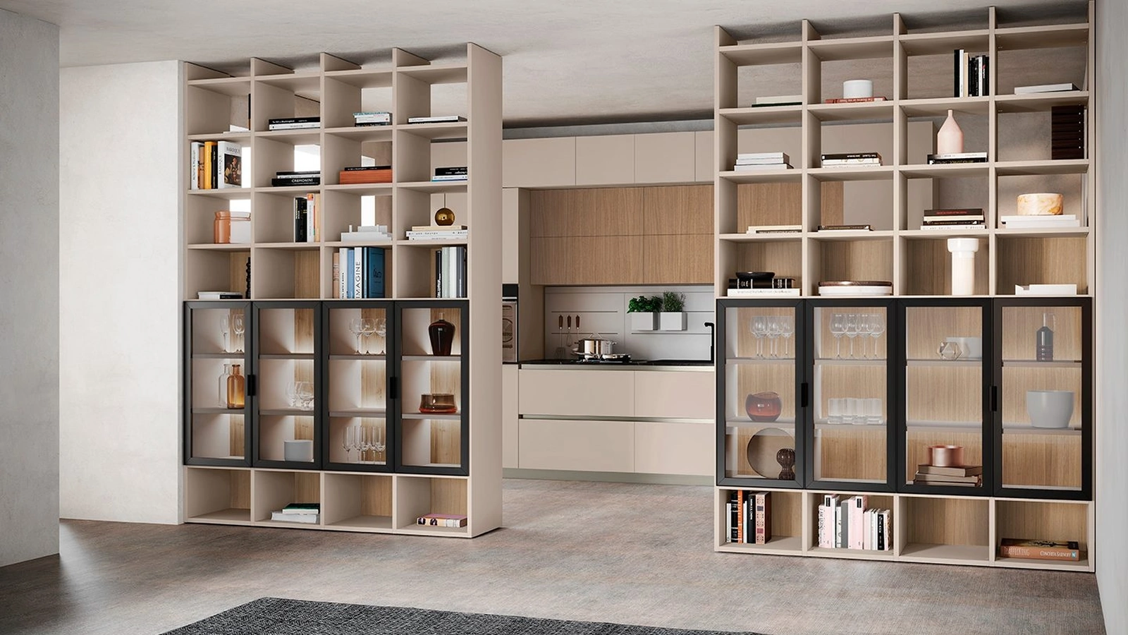 Libreria Utility Golf Infinity U06 di Colombini Casa