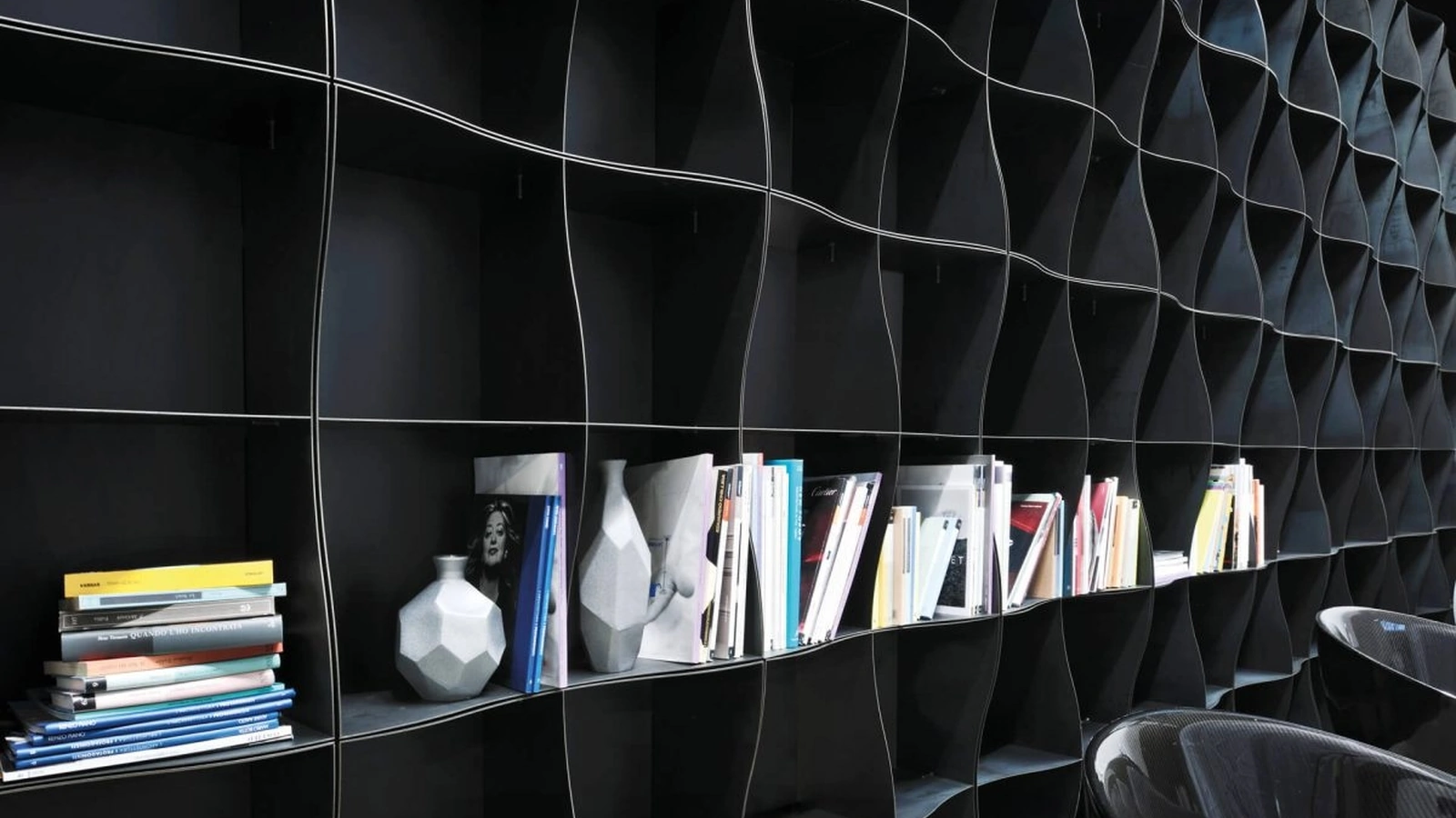 Libreria Iron - IC in metallo verniciato di Ronda Design