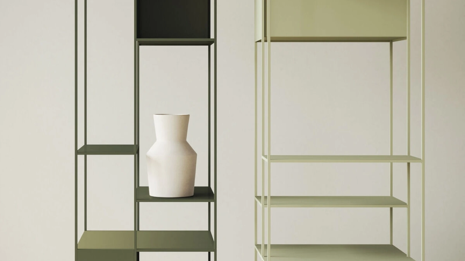 Libreria freestanding Levia Stand di Ronda Design