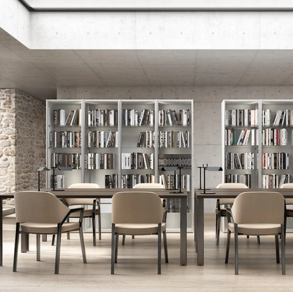 Libreria componibile Opera GHC040 di Abitare Mobilstella