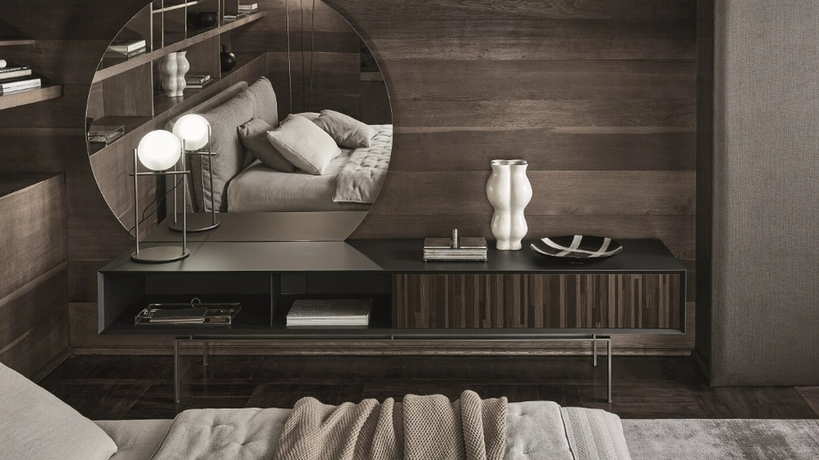 Madia Eric in legno e metallo di Ditre Italia