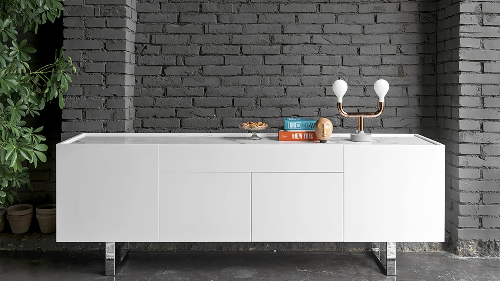 Madia Horizon Bianca di Calligaris