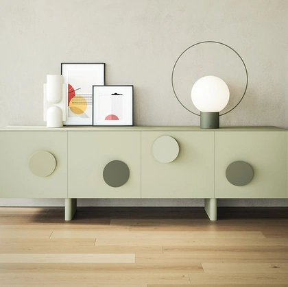 Madia Zea in metallo verniciato di Ronda Design