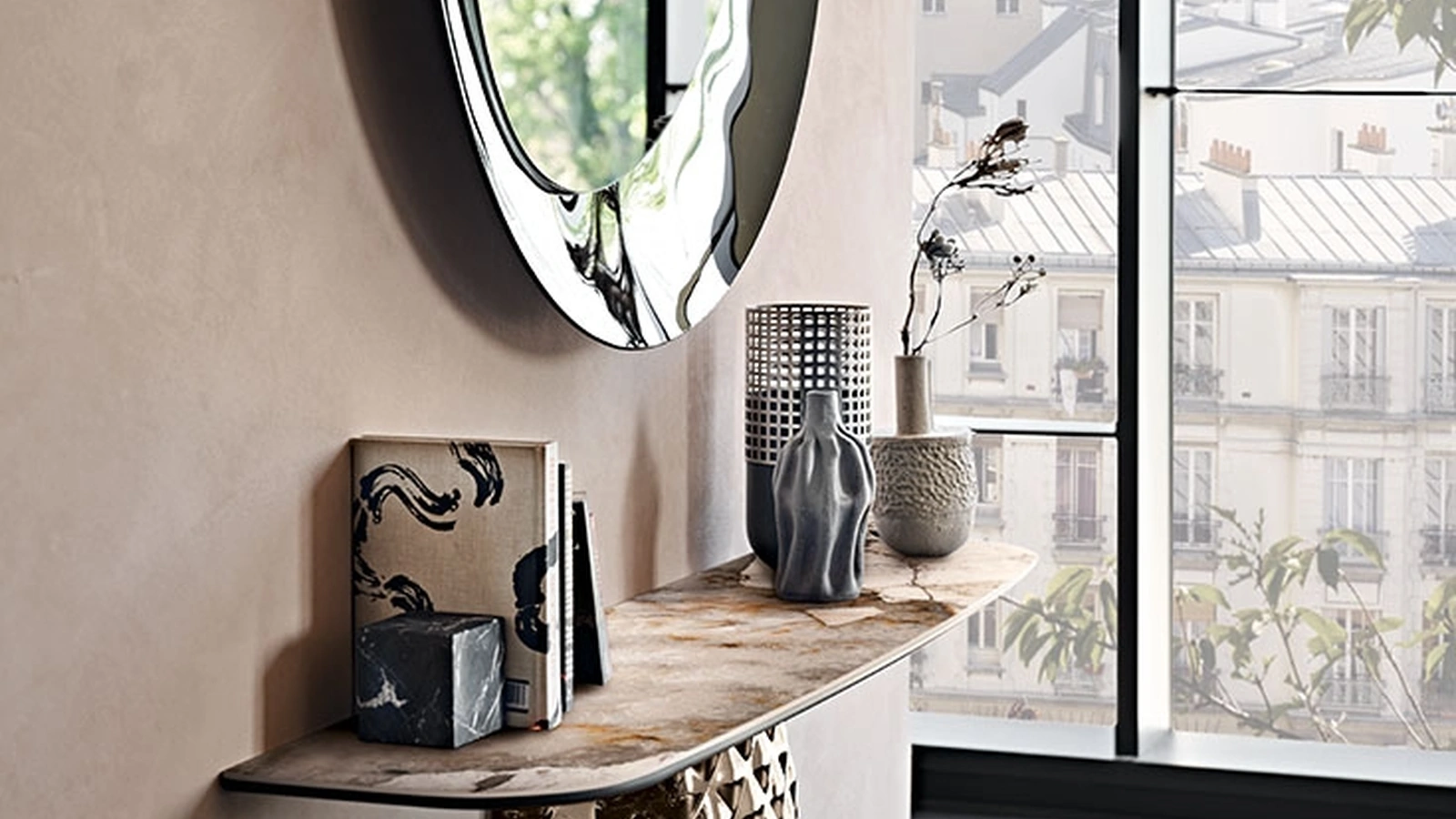 Consolle Atrium Keramik di Cattelan Italia