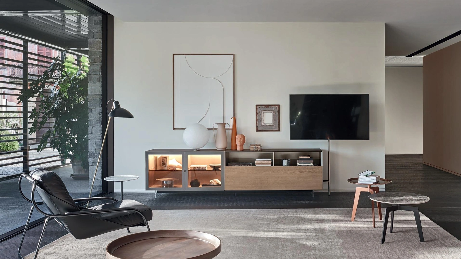 Mobile Porta Tv Domino di Sangiacomo