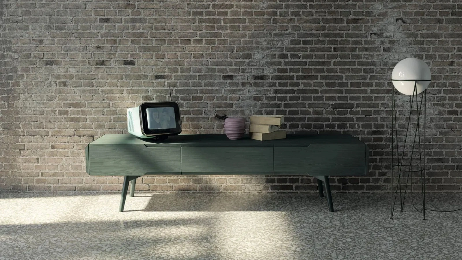 Mobile Porta Tv Unikawood Dolce Vita di Fratelli Mirandola