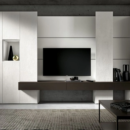 Parete Attrezzata Living GF1320 di Abitare Mobilstella