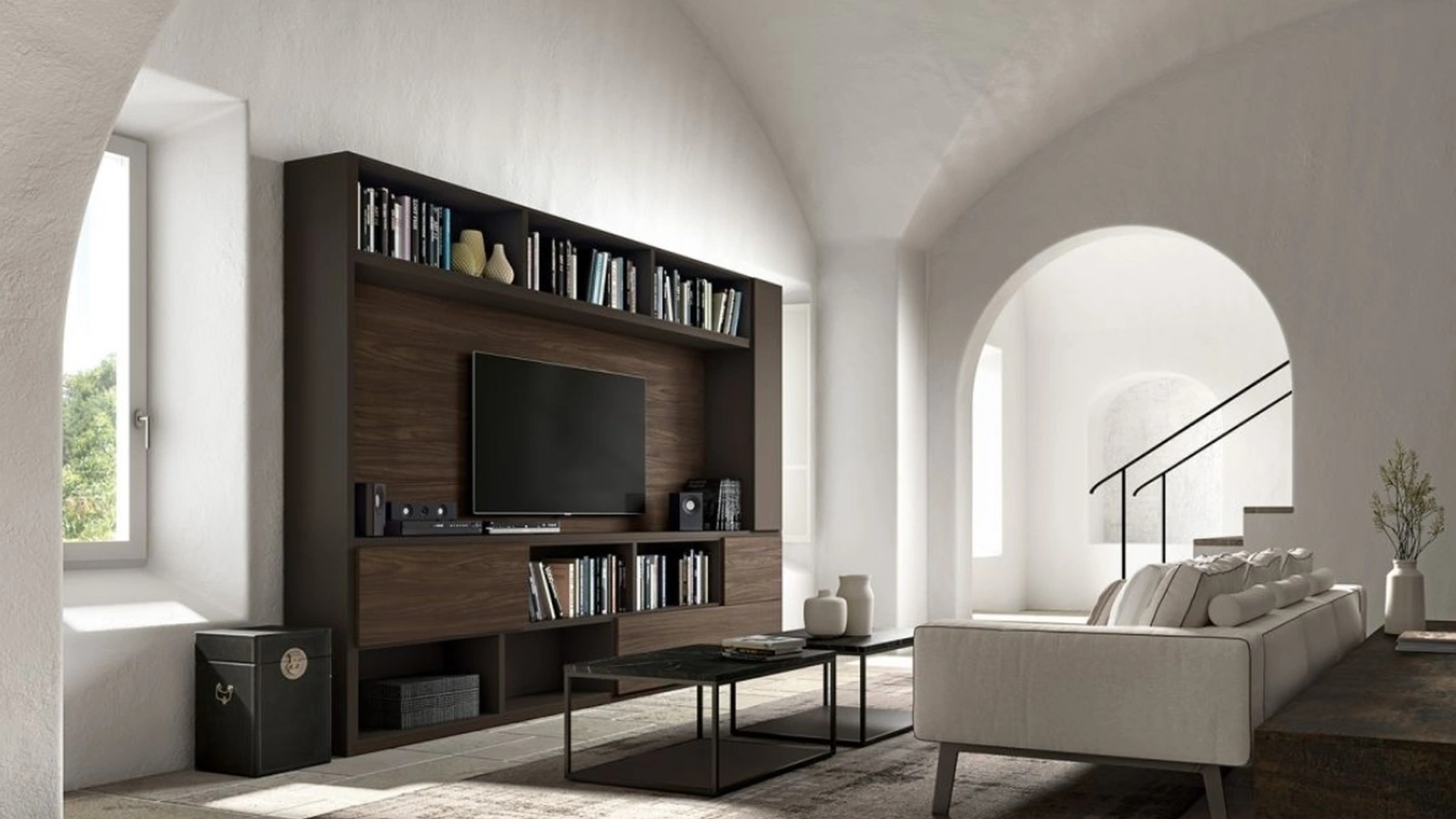 Parete Attrezzata GF1340 di Abitare Mobilstella