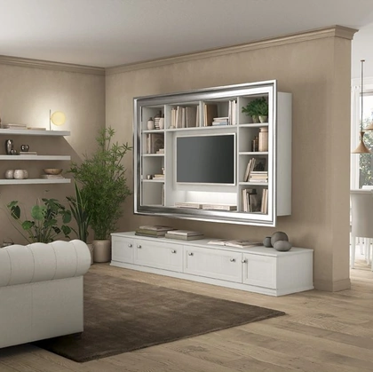 Parete Attrezzata Arcadia L012 di Colombini Casa