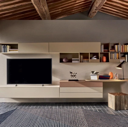 Parete Attrezzata Domino 08 di Sangiacomo