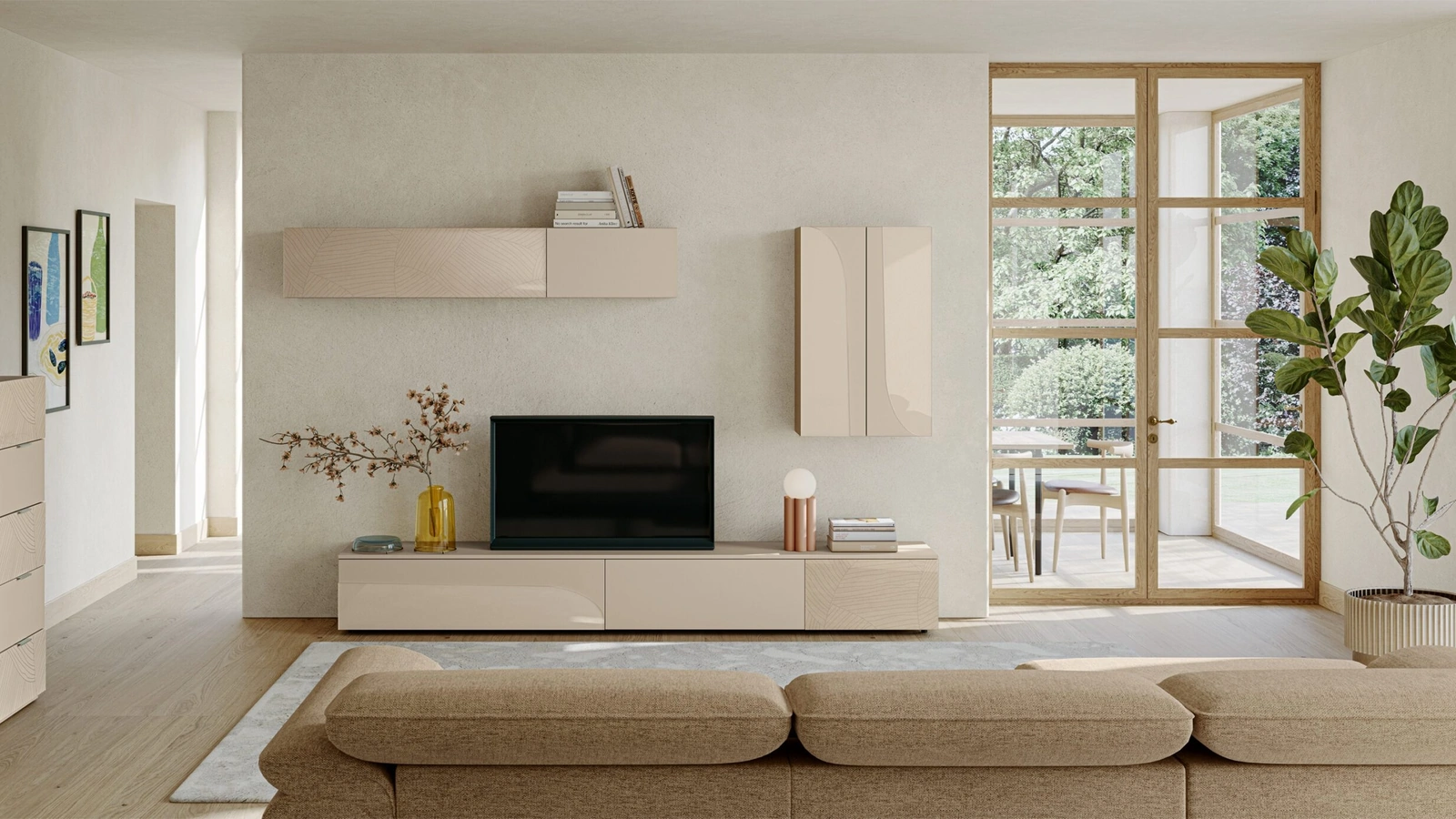 Parete Attrezzata Eclettica EN07 di Colombini Casa