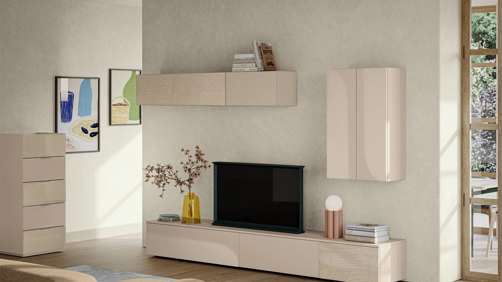 Parete Attrezzata Eclettica EN07 di Colombini Casa