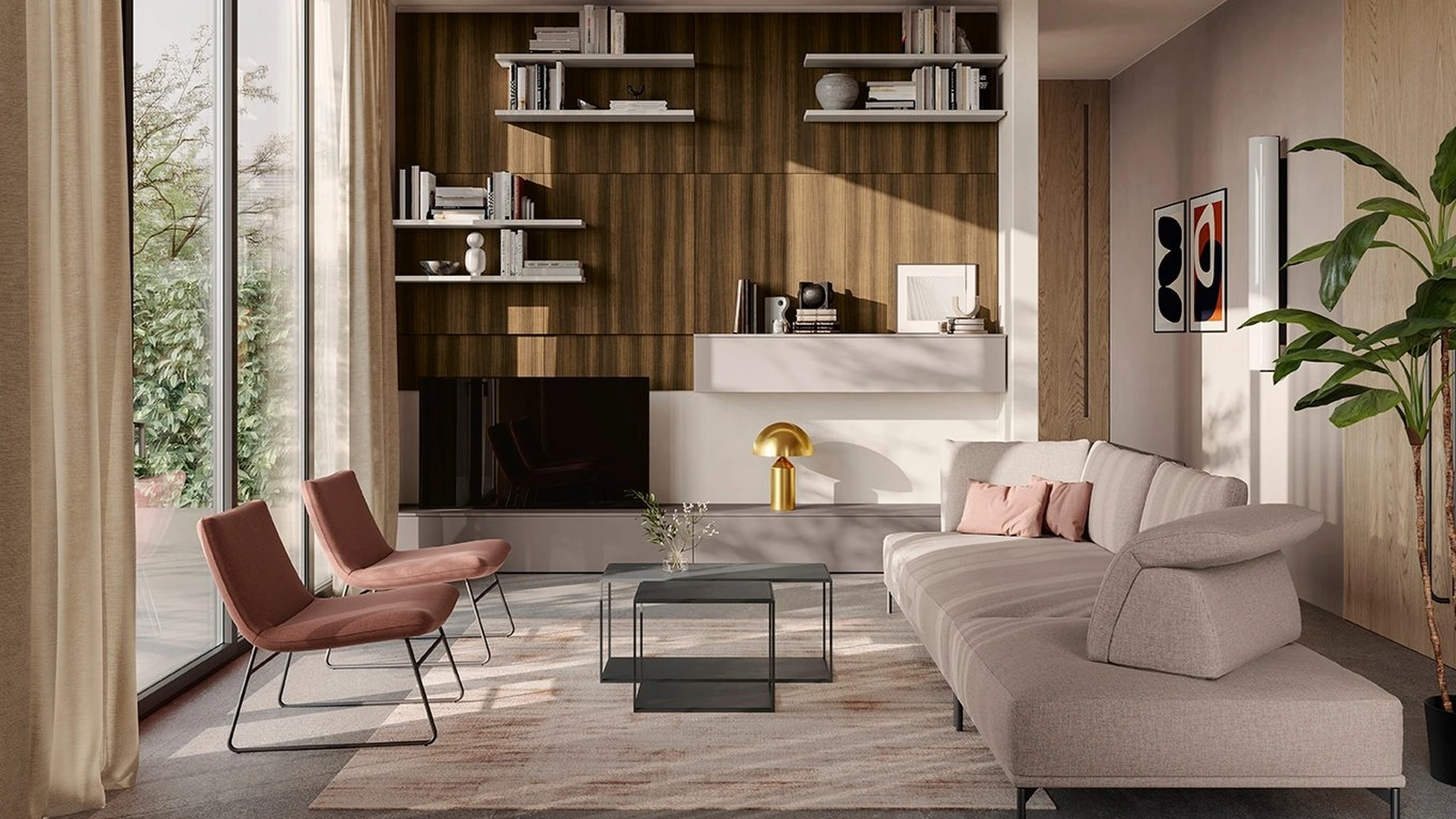 Parete Attrezzata Golf L07 di Colombini Casa