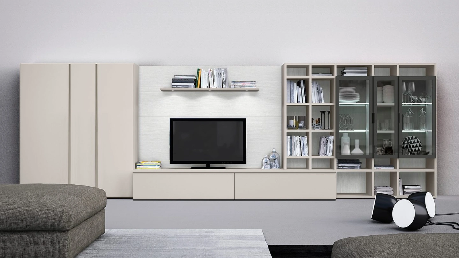 Parete Attrezzata Golf L23 di Colombini Casa