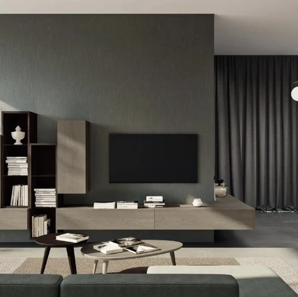 Parete attrezzata Cheba 01 di Fratelli Mirandola