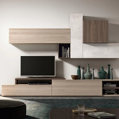 Parete Attrezzata Living GF 1100 di Abitare Mobilstella