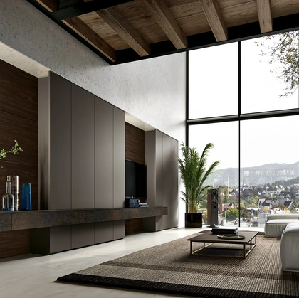 Parete Attrezzata Living GF1310 di Abitare Mobilstella