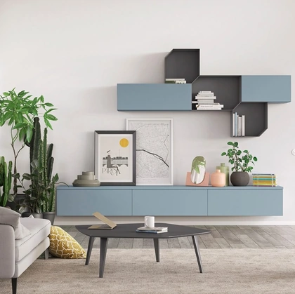 Parete Attrezzata Volo L012 di Colombini Casa