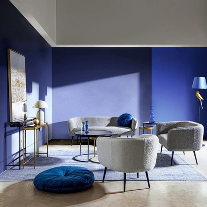 Poltroncina Avril in tessuto di Bizzotto