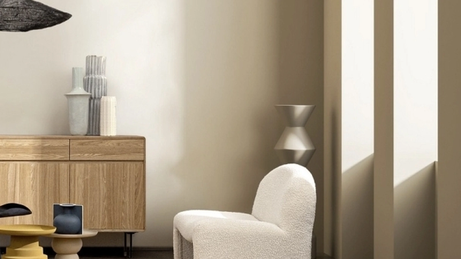 Poltroncina in tessuto Bassilla di Bizzotto