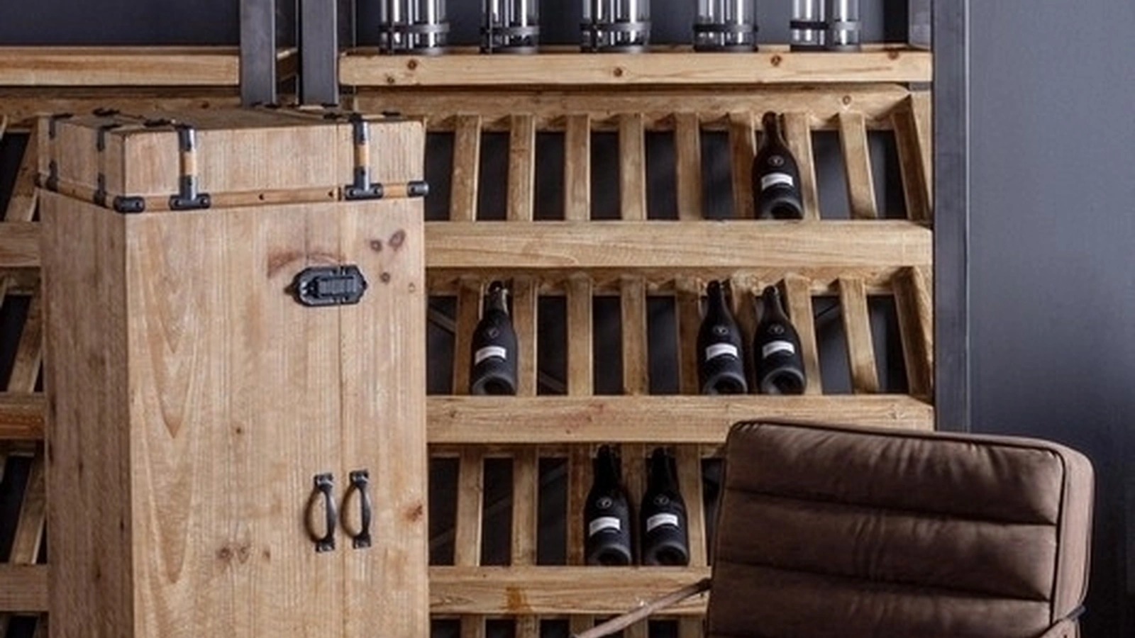 Poltrona Brianna in ecopelle Marrone di Bizzotto