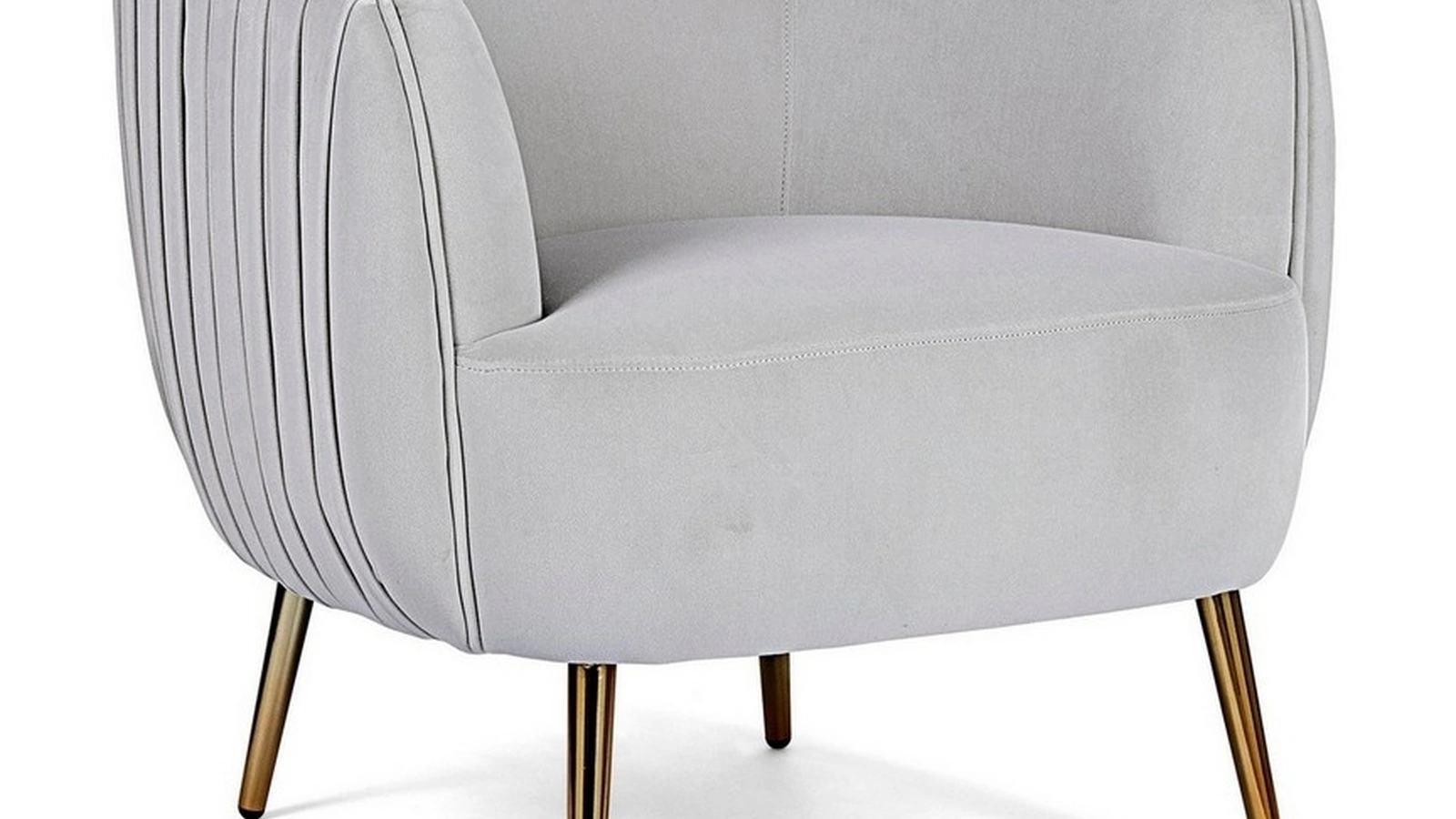 Poltroncina in velluto Linsay di Bizzotto