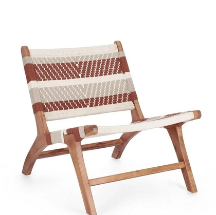 Poltroncina in tessuto Mirielle di Bizzotto