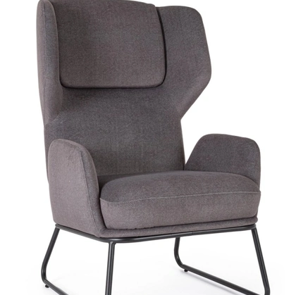 Poltrona in tessuto Ophelia di Bizzotto