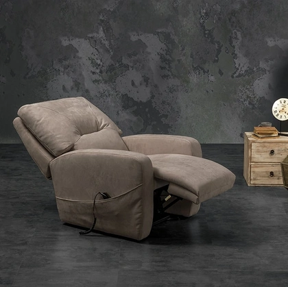 Poltrona relax in microfibra Ausonia di Excò