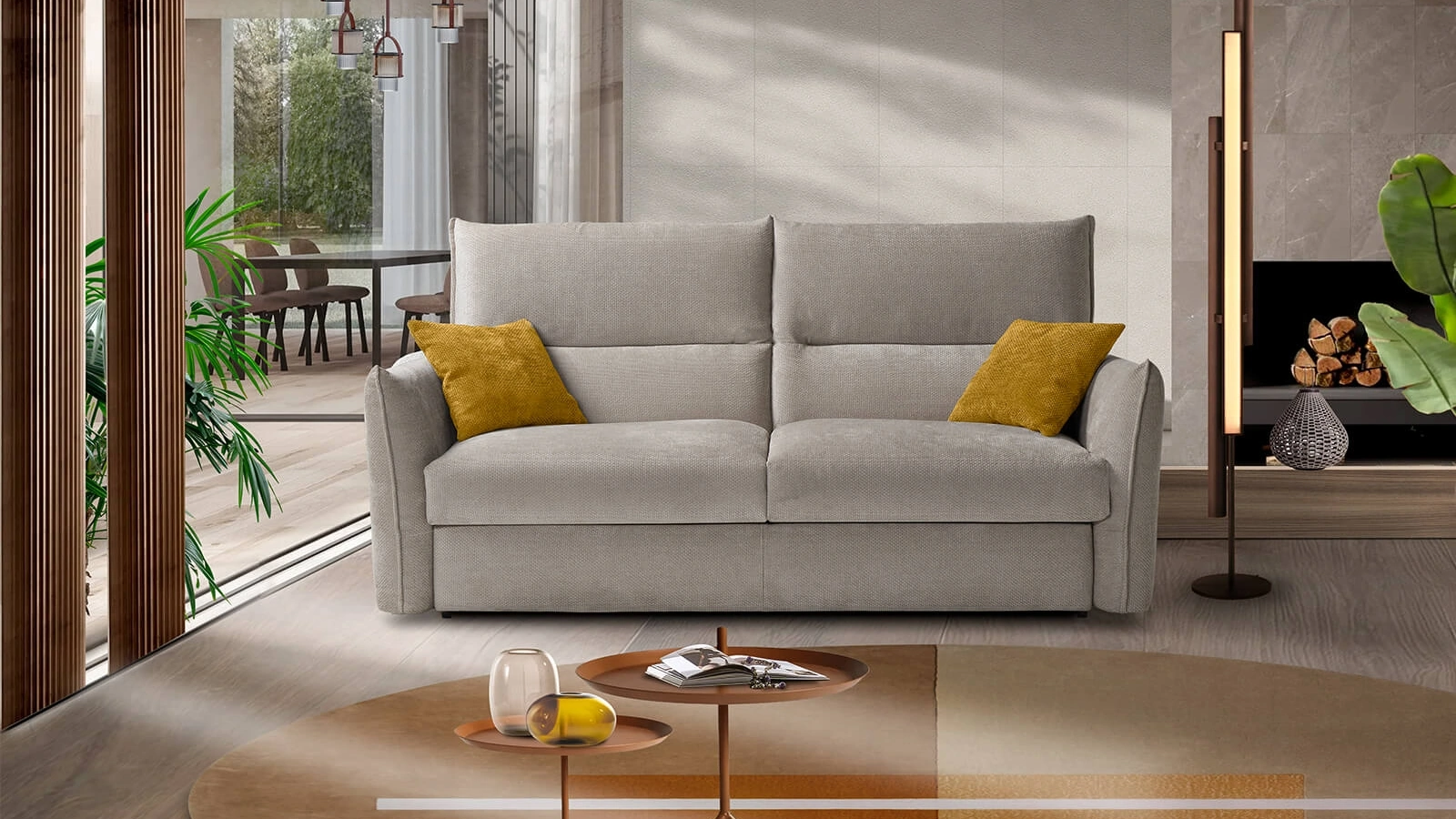 Divano Letto lineare Aker di Vitarelax