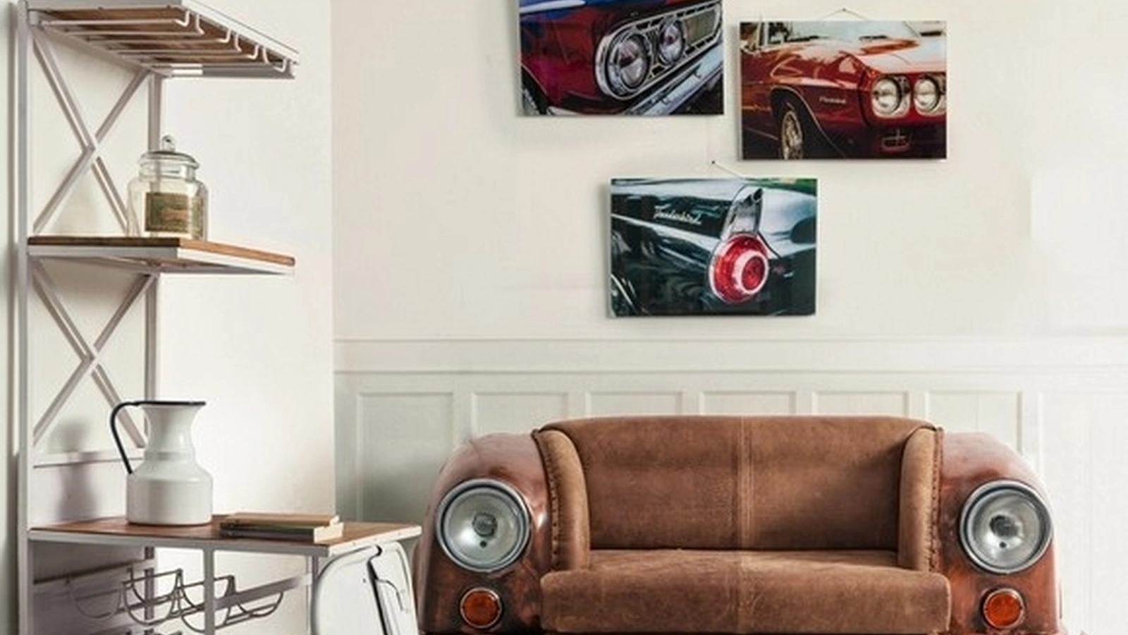 Divano in pelle Ambassador di Bizzotto